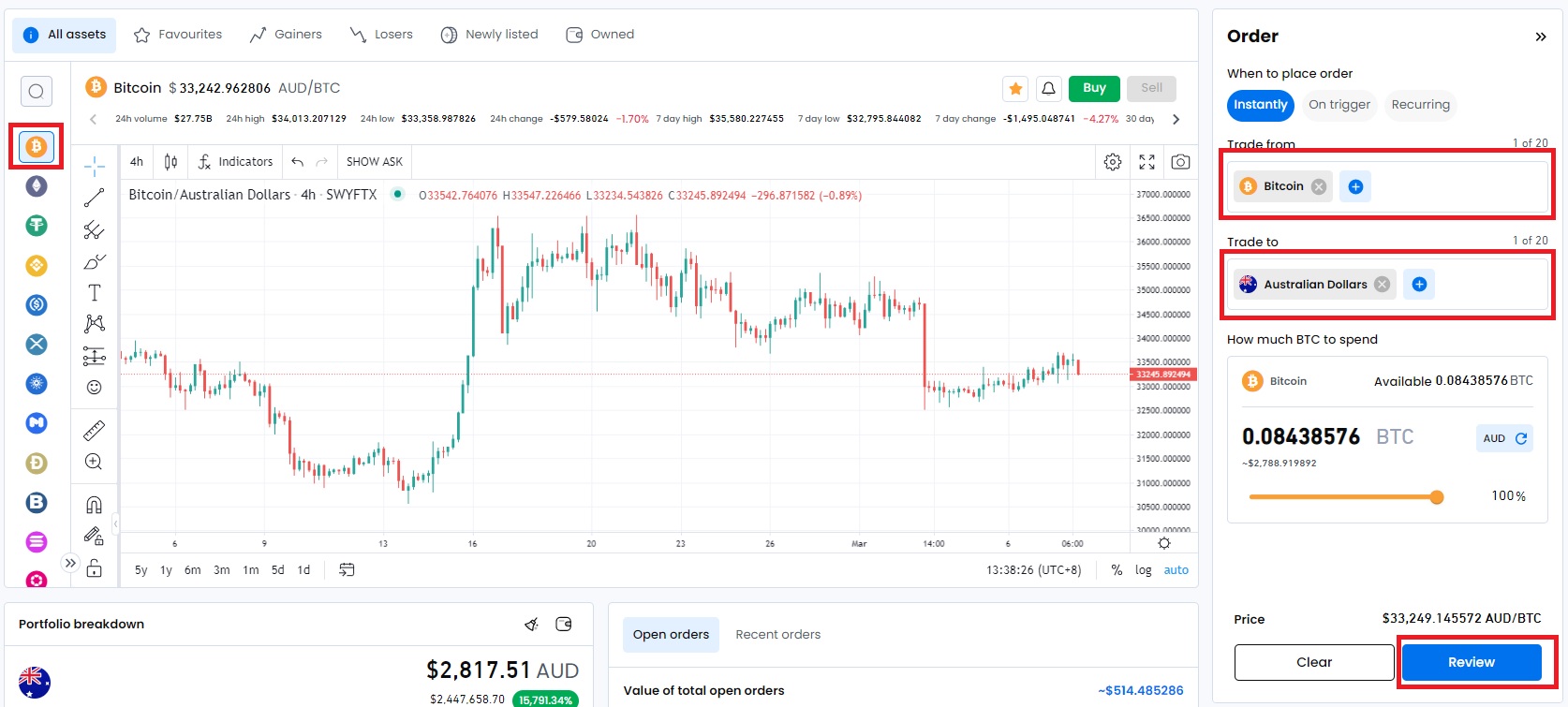 BTC to AUD | Convert Bitcoin to Australian Dollars | Revolut United Kingdom