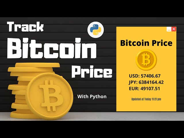 Bitcoin Price Desktop Notifier With Python