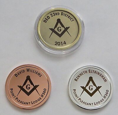 Stunning masonic stamping metal coin for Decor and Souvenirs - bymobile.ru