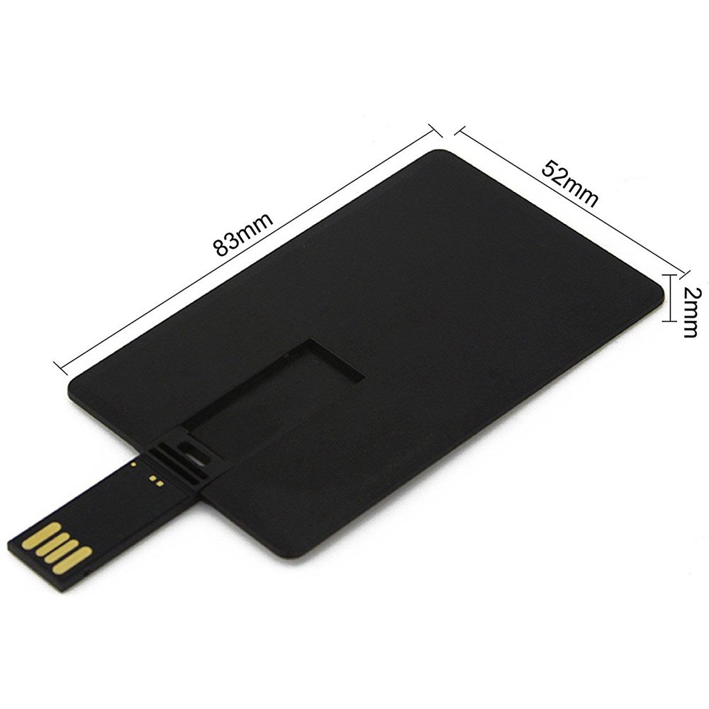 Card Flip Business Card USB Drives - Custom credit card flash drives.