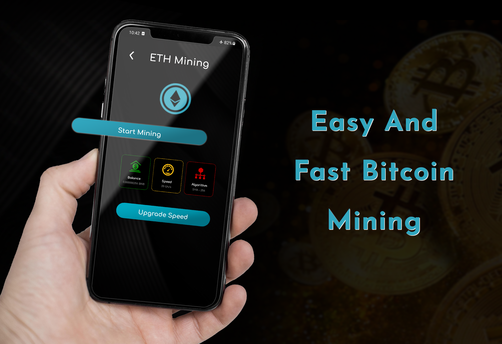 ‎Bitcoin Mining CH on the App Store