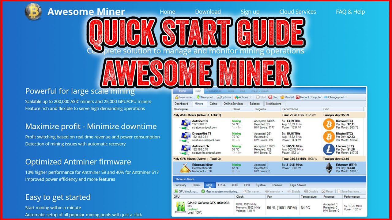 Download Awesome Miner Free Full Activated