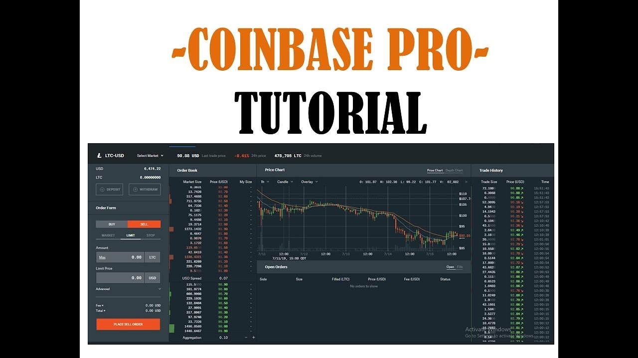 Coinbase Pro Trailing Stop Order