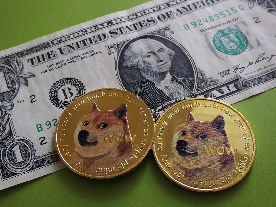 1 DOGE to USD - Dogecoins to US Dollars Exchange Rate