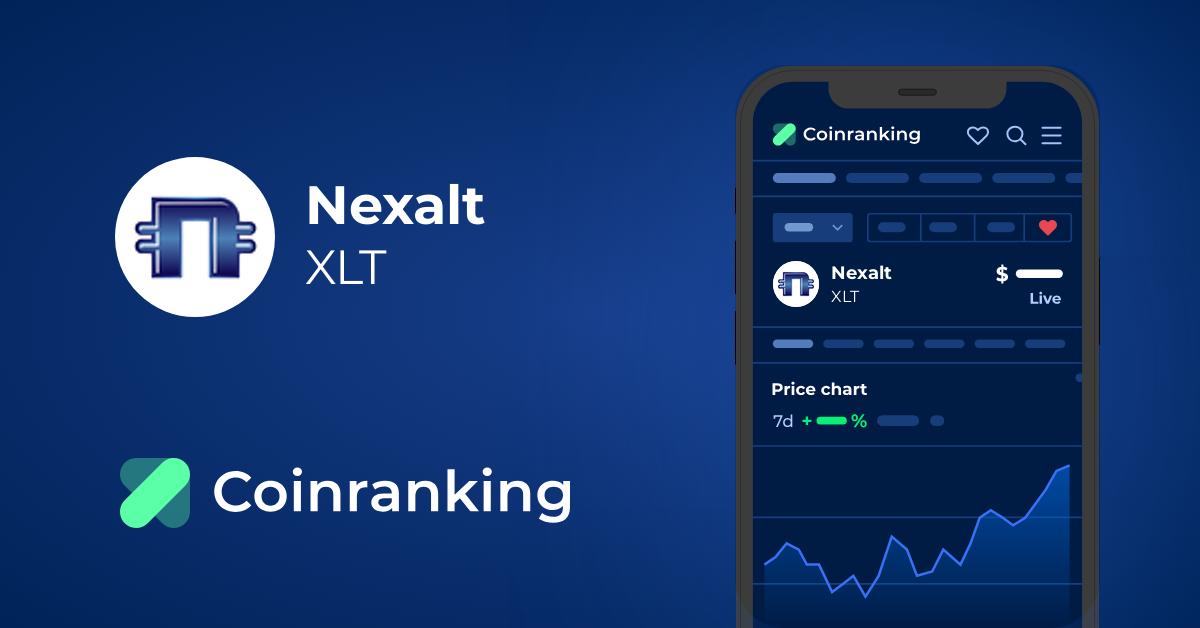 Nexalt Price Today Stock XLT/usd Value Chart