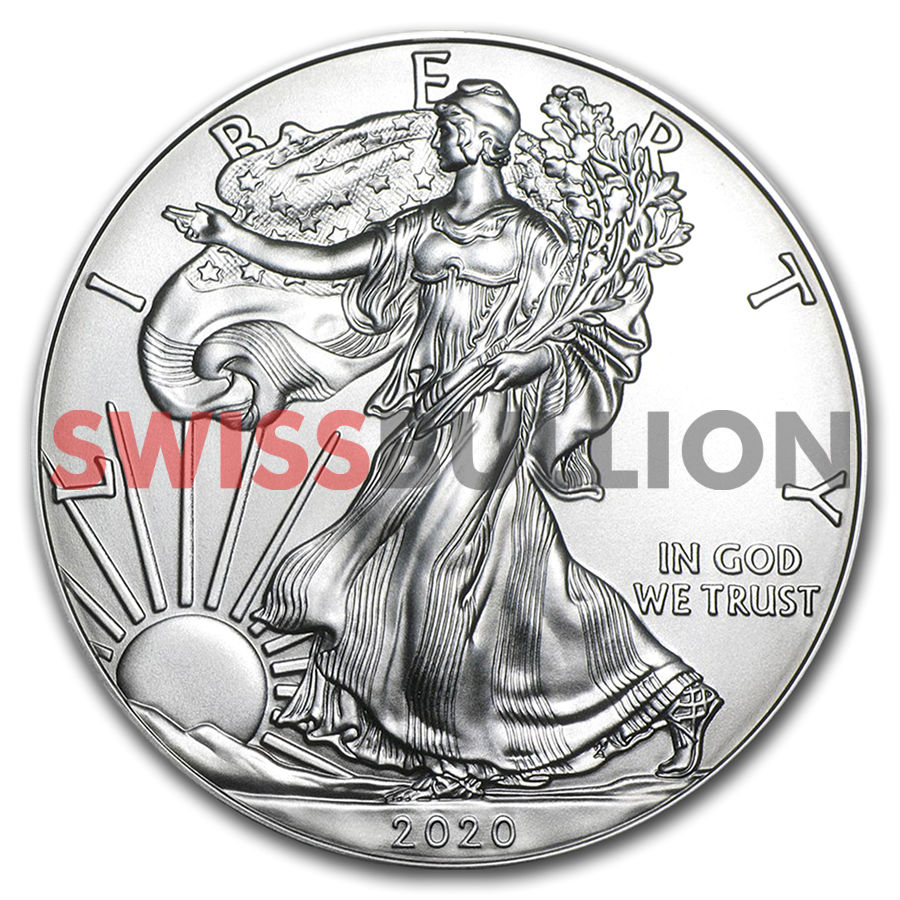 1 oz Silver American Eagle BU | Golden Eagle Coins