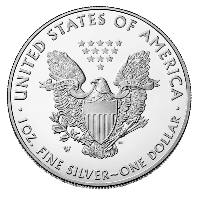 Uncirculated $1 American Silver Eagle | Pinehurst Coins