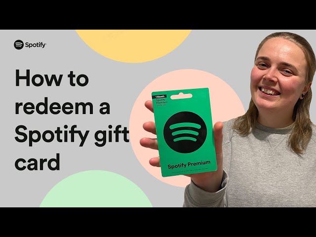 Gift cards - Spotify