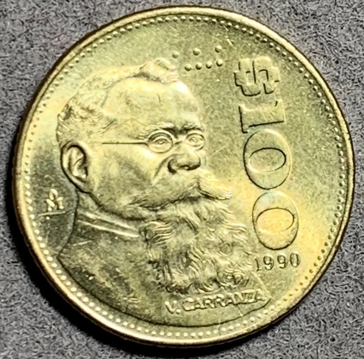 Coin Value: Mexico Pesos to 