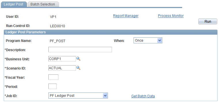 Title: Item Ledger/Account Integrity (R) Report