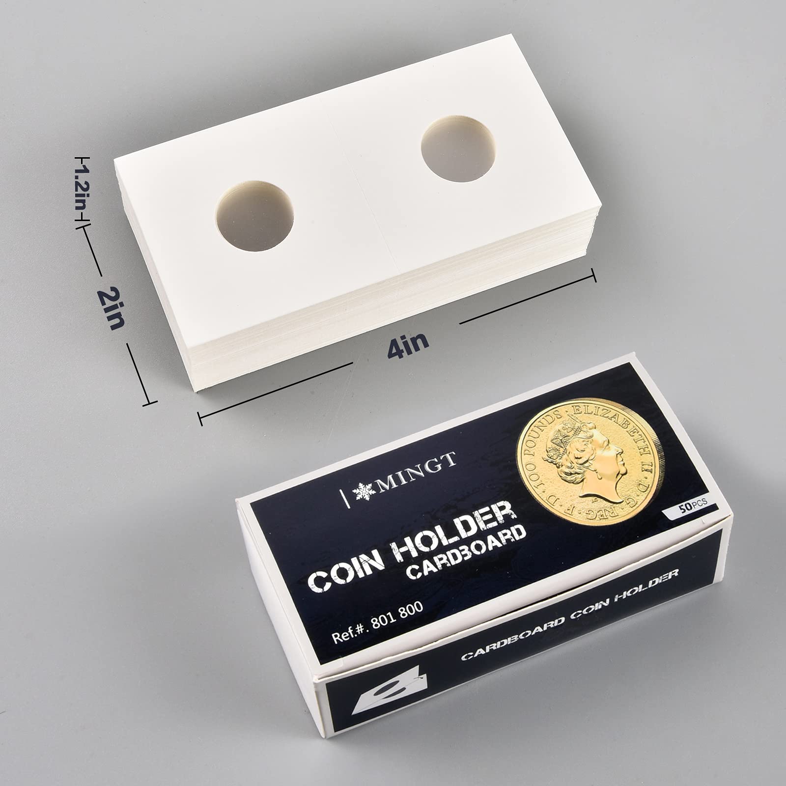 Cardboard Coin Holders