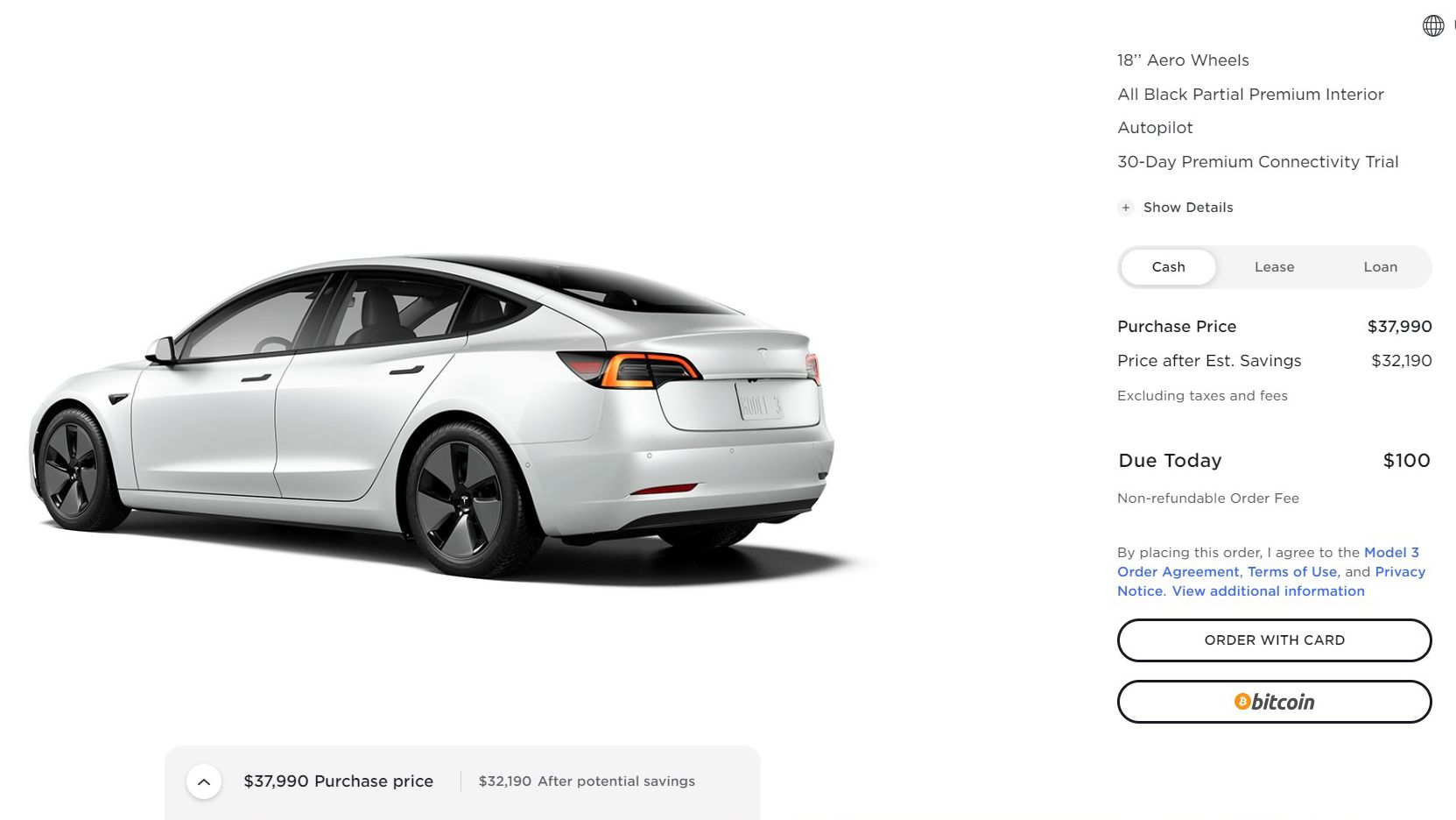 You can now use bitcoin to buy a Tesla | CNN Business