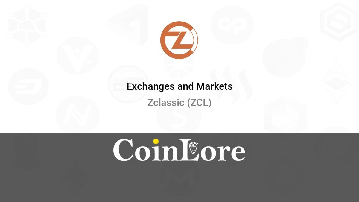 ZClassic price now, Live ZCL price, marketcap, chart, and info | CoinCarp