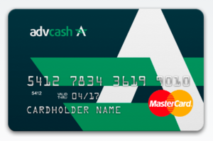 AdvCash (Advanced Cash) USD card - BitcoinWiki