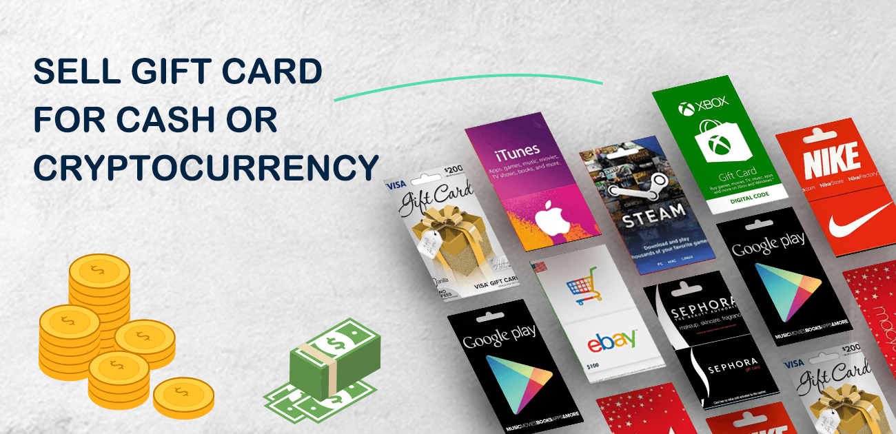 Sell Gift Cards Quick: Cash & Crypto Awaits - GiftoCash