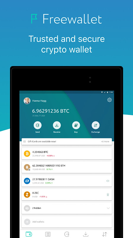 Freewallet: Bitcoin & Crypto Blockchain Wallet APK - bymobile.ru APK Download