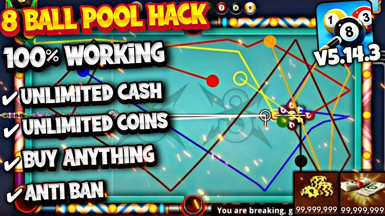 8 Ball Pool Mod Apk Unlimited Money Anti Ban 