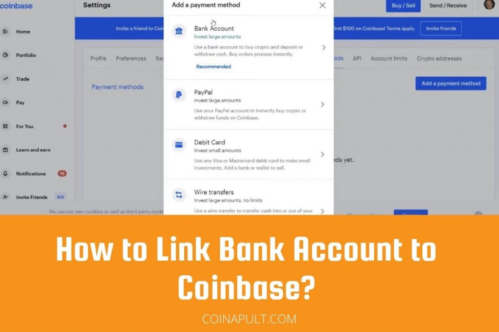 How to Deposit Money into Coinbase from a PC or Mobile Device