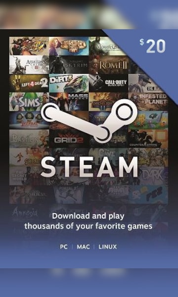 Steam Gift Card (USA) | Buy a code from $10 | bymobile.ru