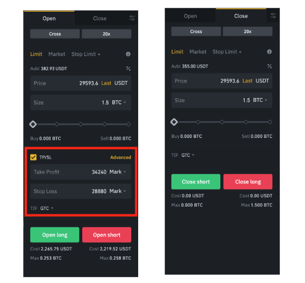 Binance Trailing Stop Order