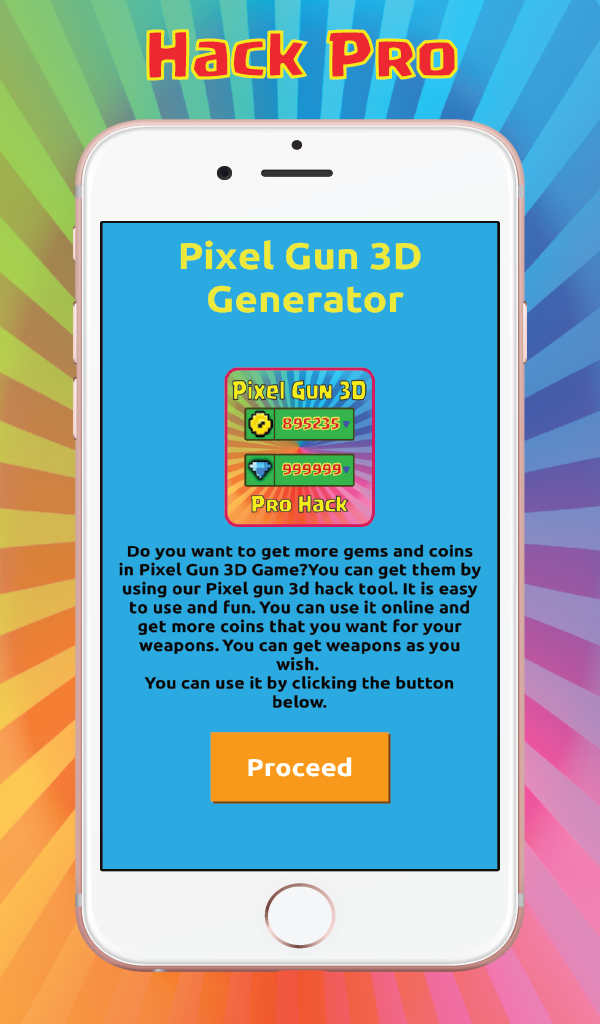 Pixel Gun 3d Hack Unlimited Coins, Gems Products