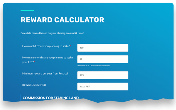 Staking Rewards Calculator