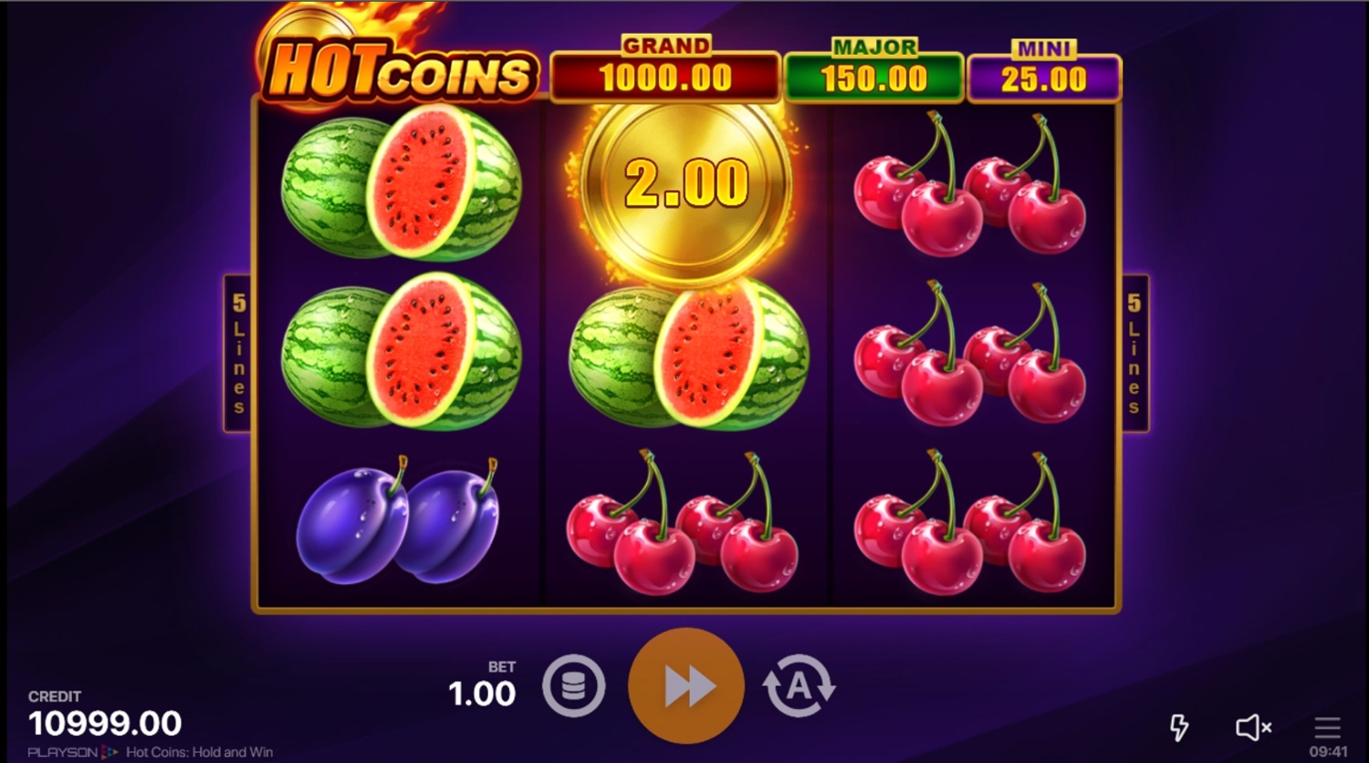 Hot Coins: Hold and Win by Playson