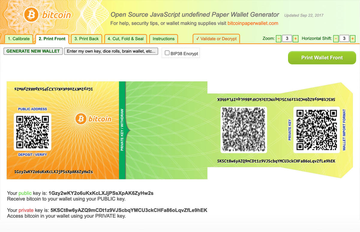 How to Send Bitcoin from a Paper Wallet: 4 Steps (with Pictures)