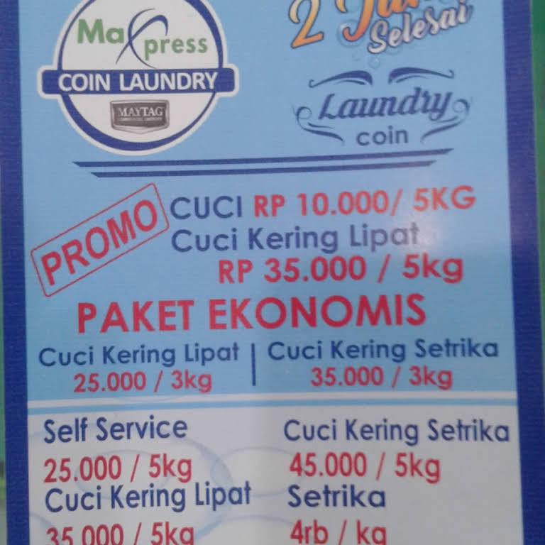 Maxpress Coin Laundry in Bandung