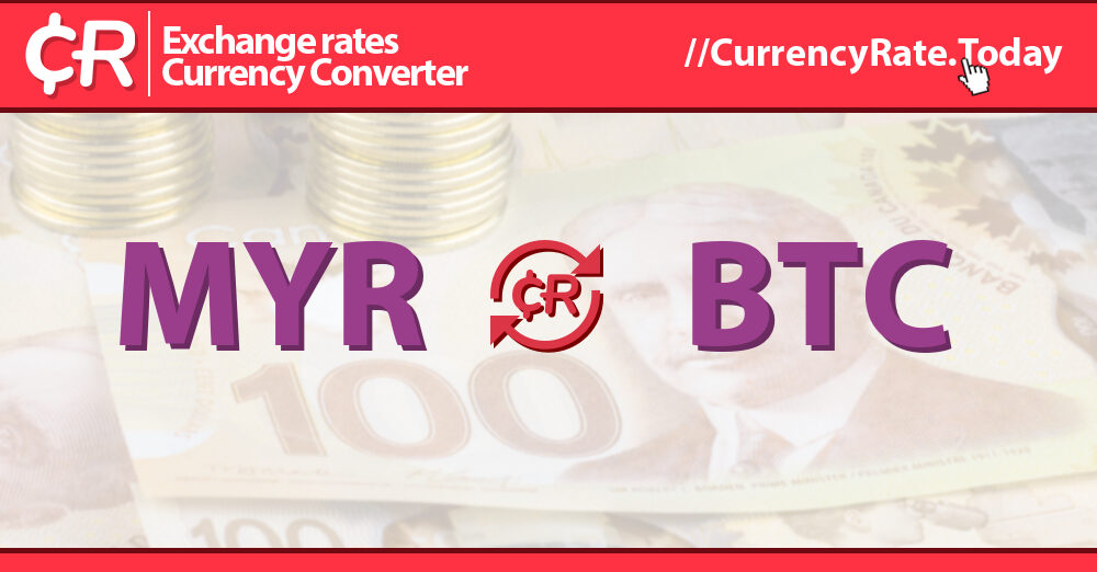 BTC to MYR - Convert Bitcoin in Ringgit