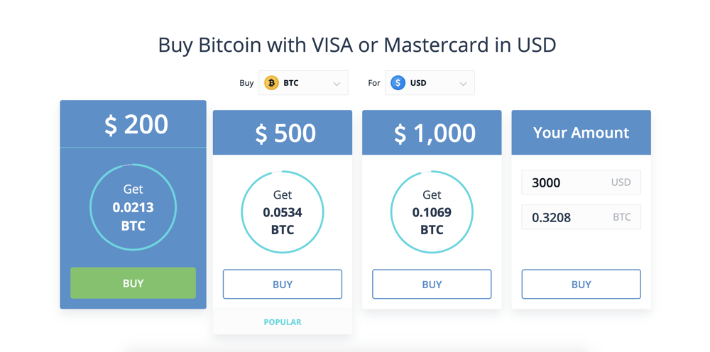 How to buy Bitcoin with a credit or debit card instantly no verification