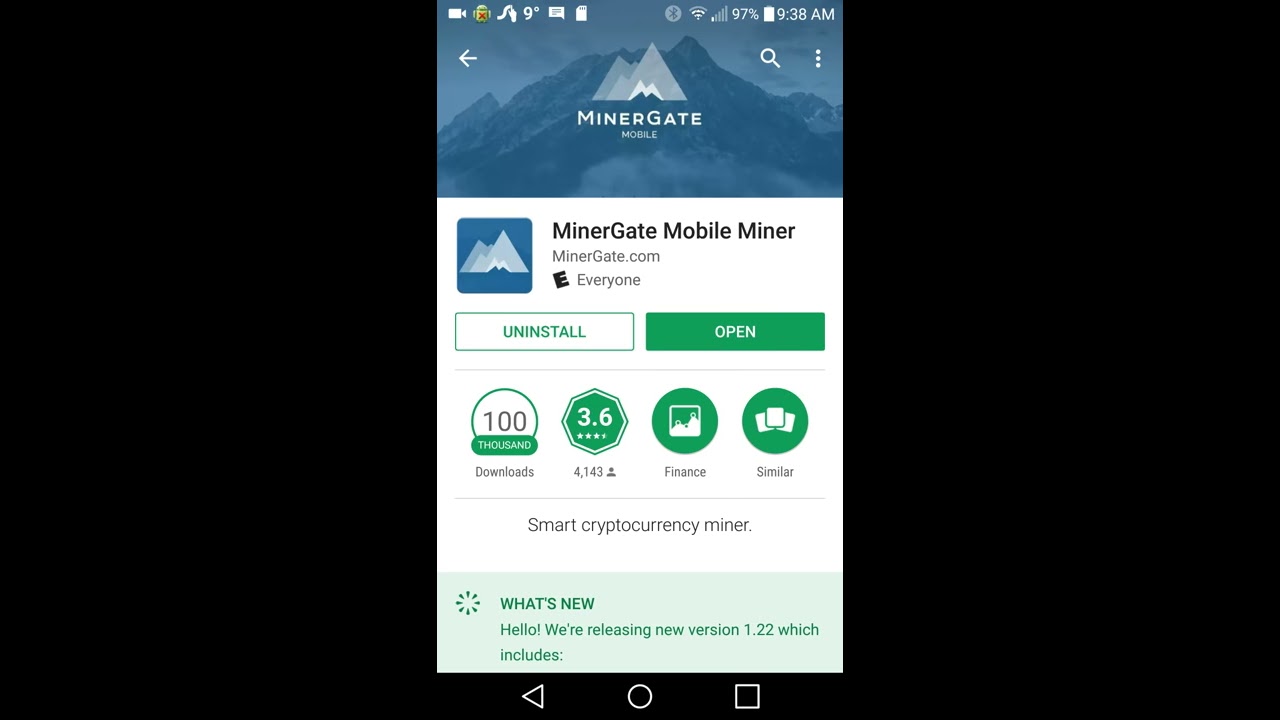 Official MinerGate Android app update v — Official MinerGate Blog