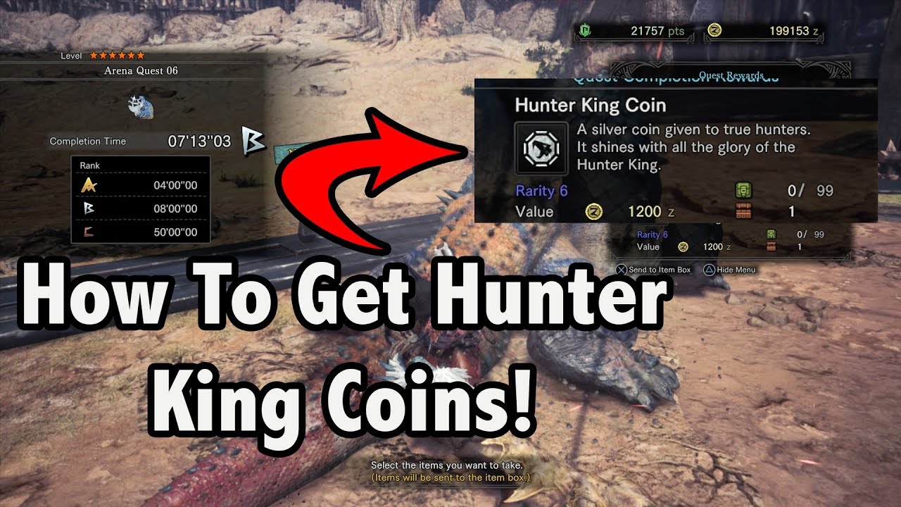 MHW: Iceborne Hero King Coin | How to get