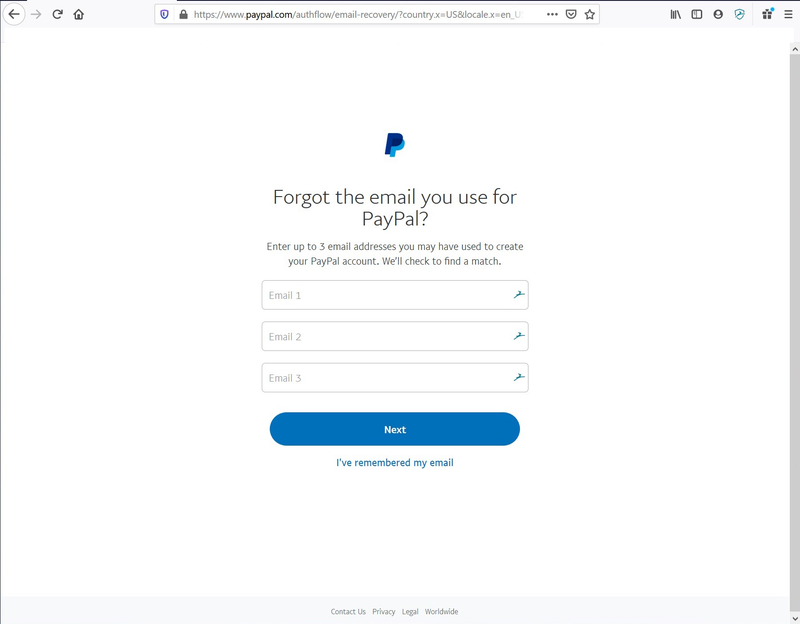 I’ve forgotten my password. How do I reset it? | PayPal IN