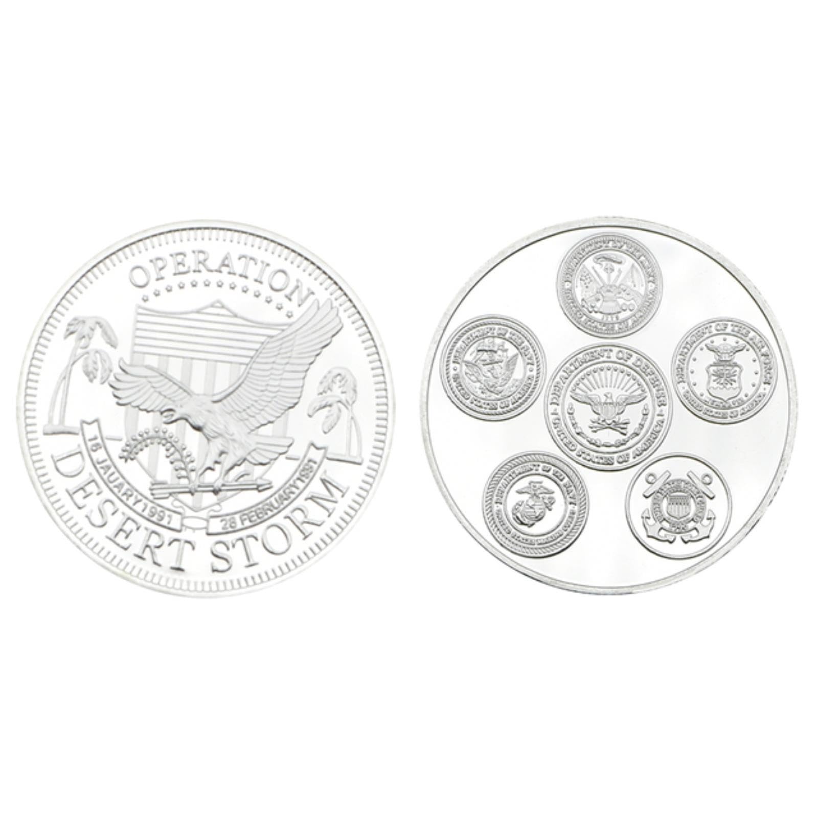 Operation Desert Storm Challenge Coin - Hi Army Museum Society Store