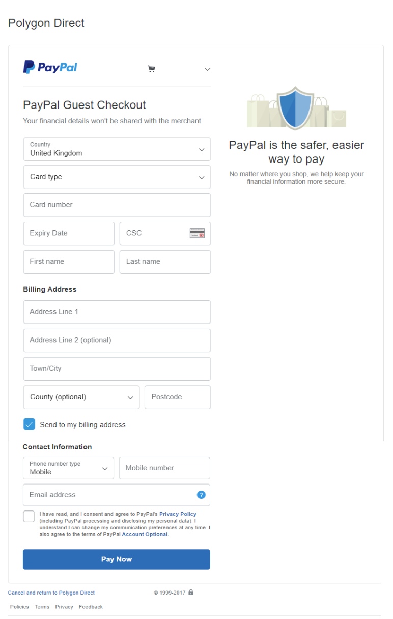 PayPal Guest Checkout | Event Espresso