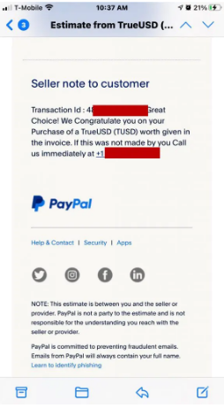 Received a Bitcoin Invoice From PayPal? It’s (Unsurprisingly) a Scam