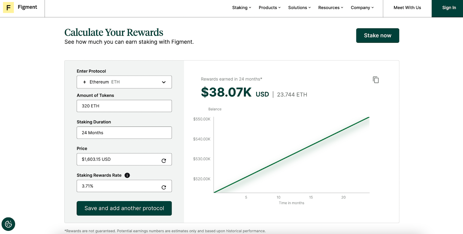 STAKING CALCULATOR