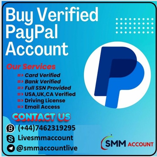 Buy Verified PayPal Account - % Safe $ Verified Accounts