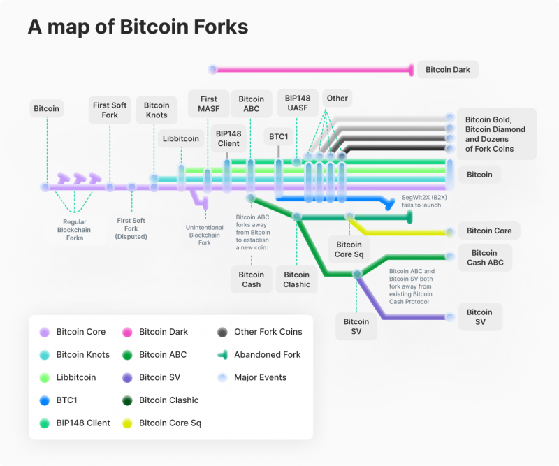 Bitcoin's Hard Forks, Explained - WazirX Blog