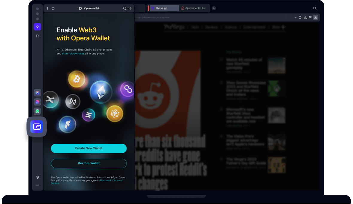 Opera Launches First Crypto Wallet Built into Browser - Bitstarz