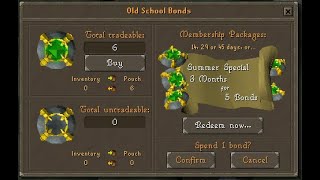 Old school bond | Old School RuneScape Wiki | Fandom