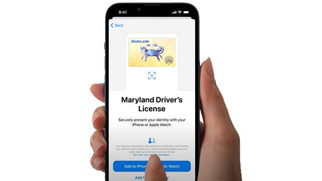 Marylanders Can Now Add Their Driver's License To Apple Wallet - CBS Baltimore