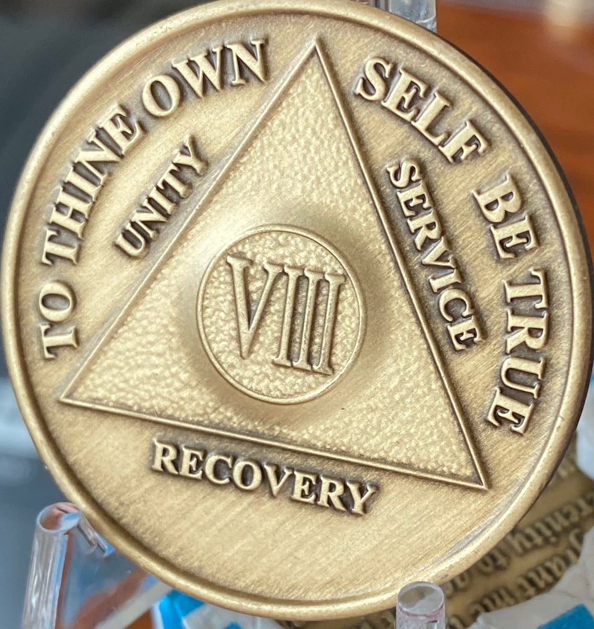 No Matter What Club AA Medallion 24hrsyrs Sobriety Chip W/ Gift Box — MY RECOVERY STORE