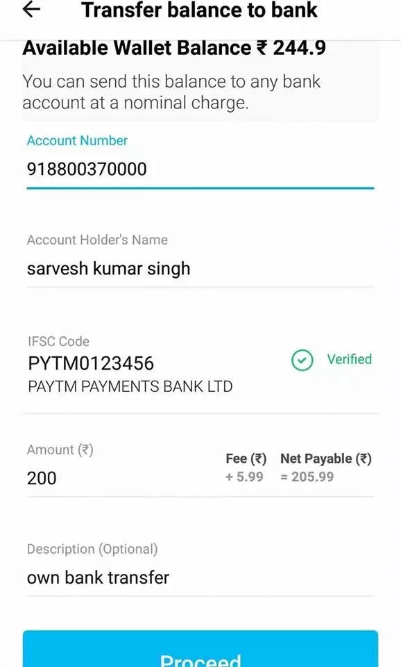 How To Transfer Money From Paytm Wallet To Bank Account?