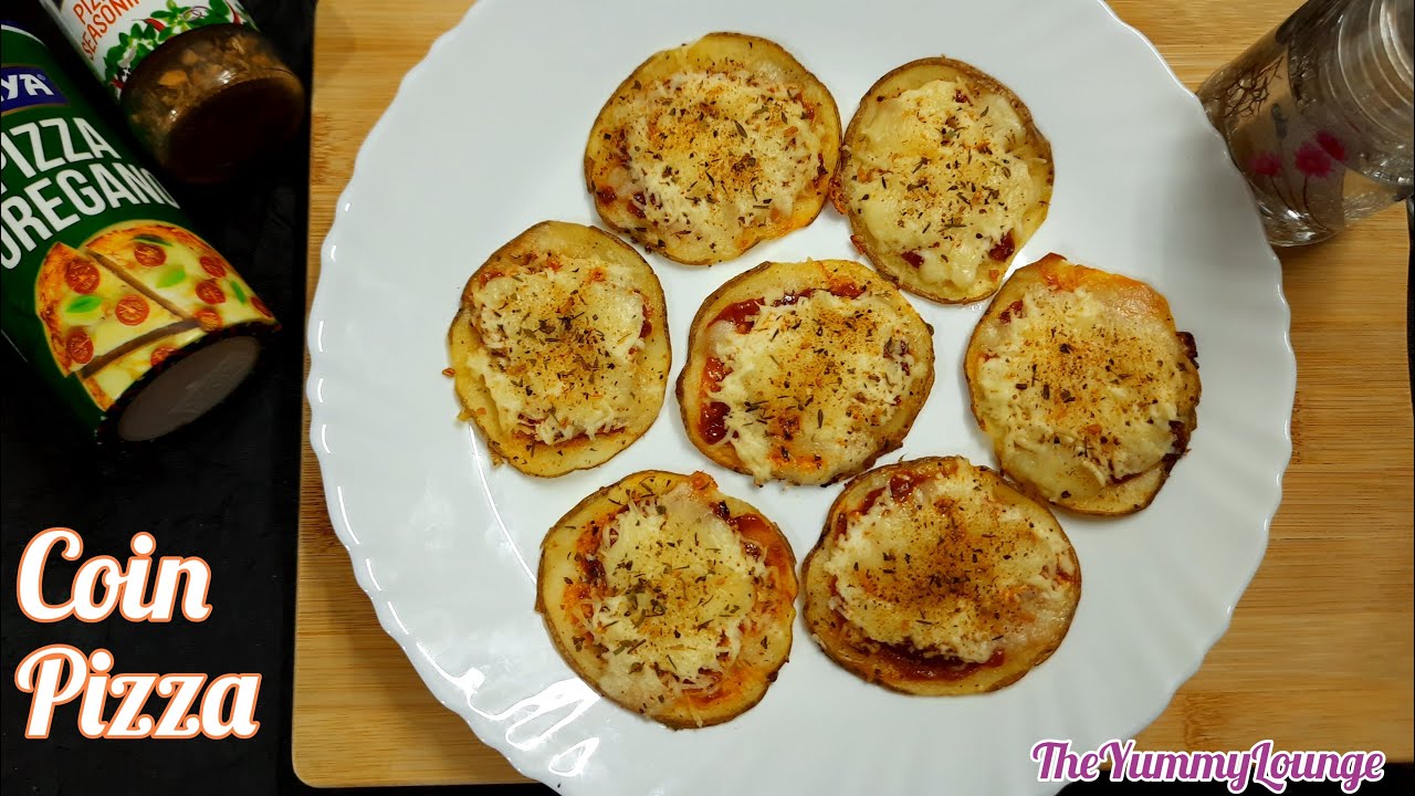 Sav's Kitchen: Healthy Coin Pizza by Saveen Kaur