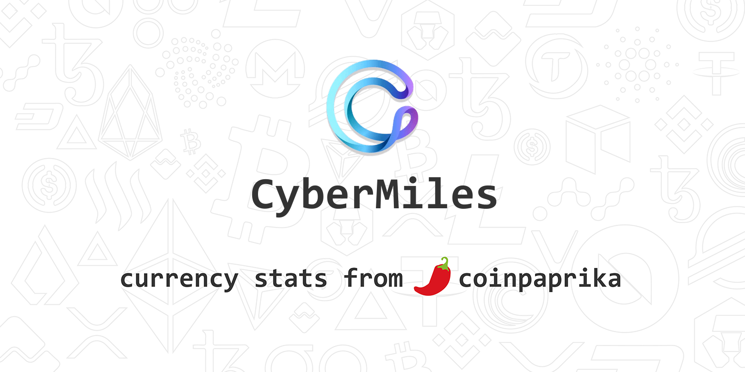 CyberMiles Price Today (USD) | CMT Price, Charts & News | bymobile.ru