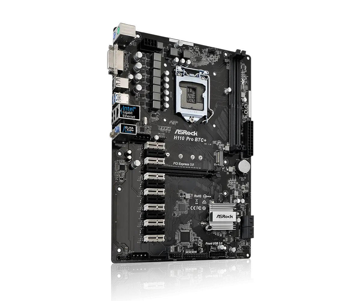 ASRock > H Pro BTC+