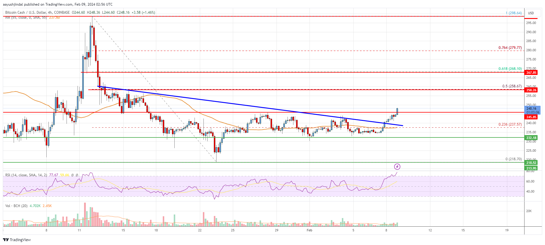 Bitcoin Cash Price