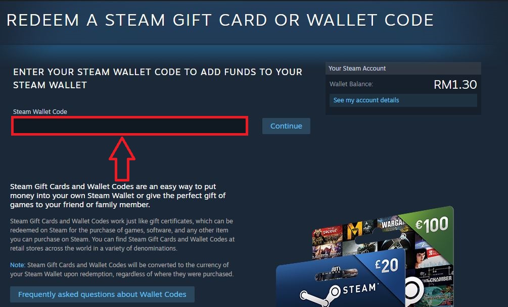 Steam Wallet Codes | Steam Gift Card | Codashop Malaysia